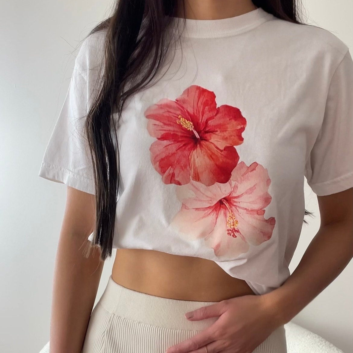 Floral Tee