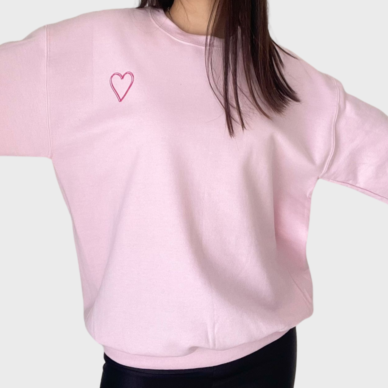 Love Yourself Too Crew (Pink)