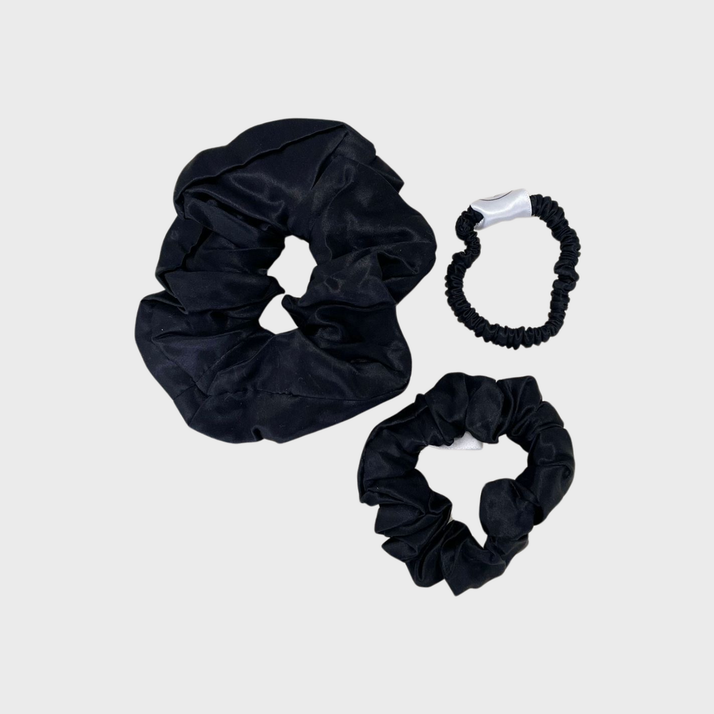 Silk Scrunchies - 3 Pack