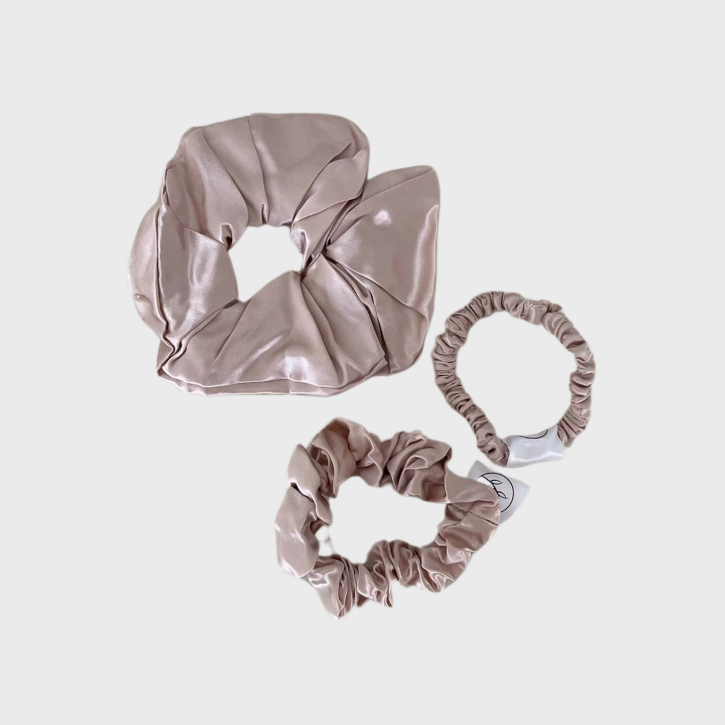 Silk Scrunchies - 3 Pack