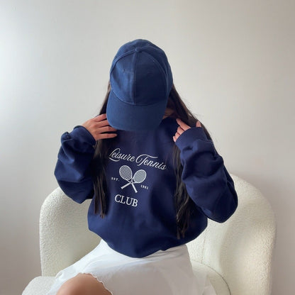 Leisure Tennis Crewneck