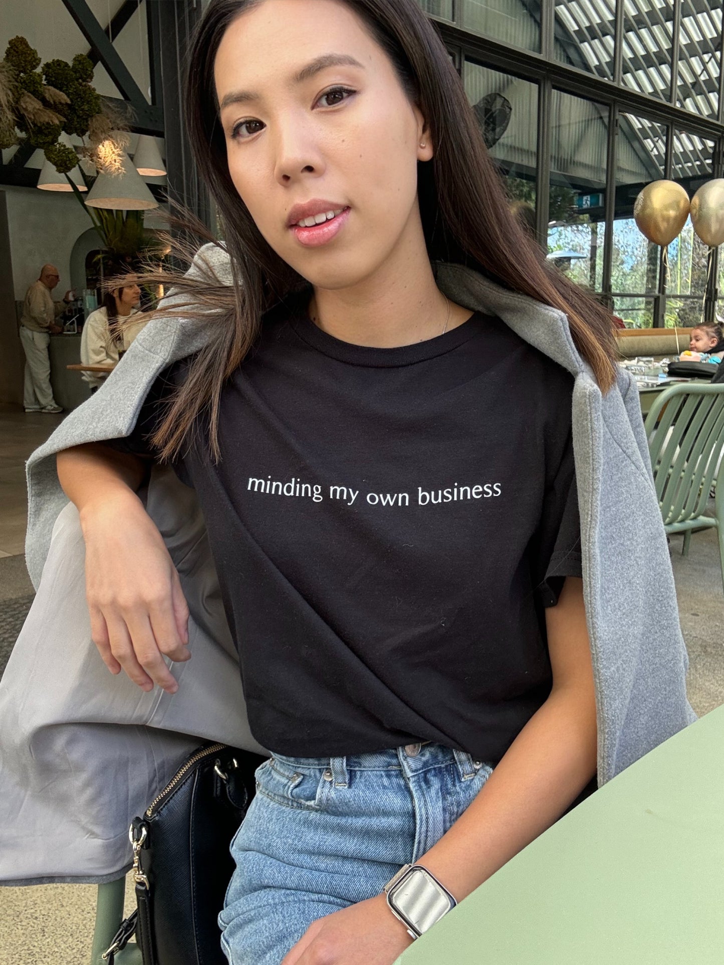 Minding My Own Business Tee