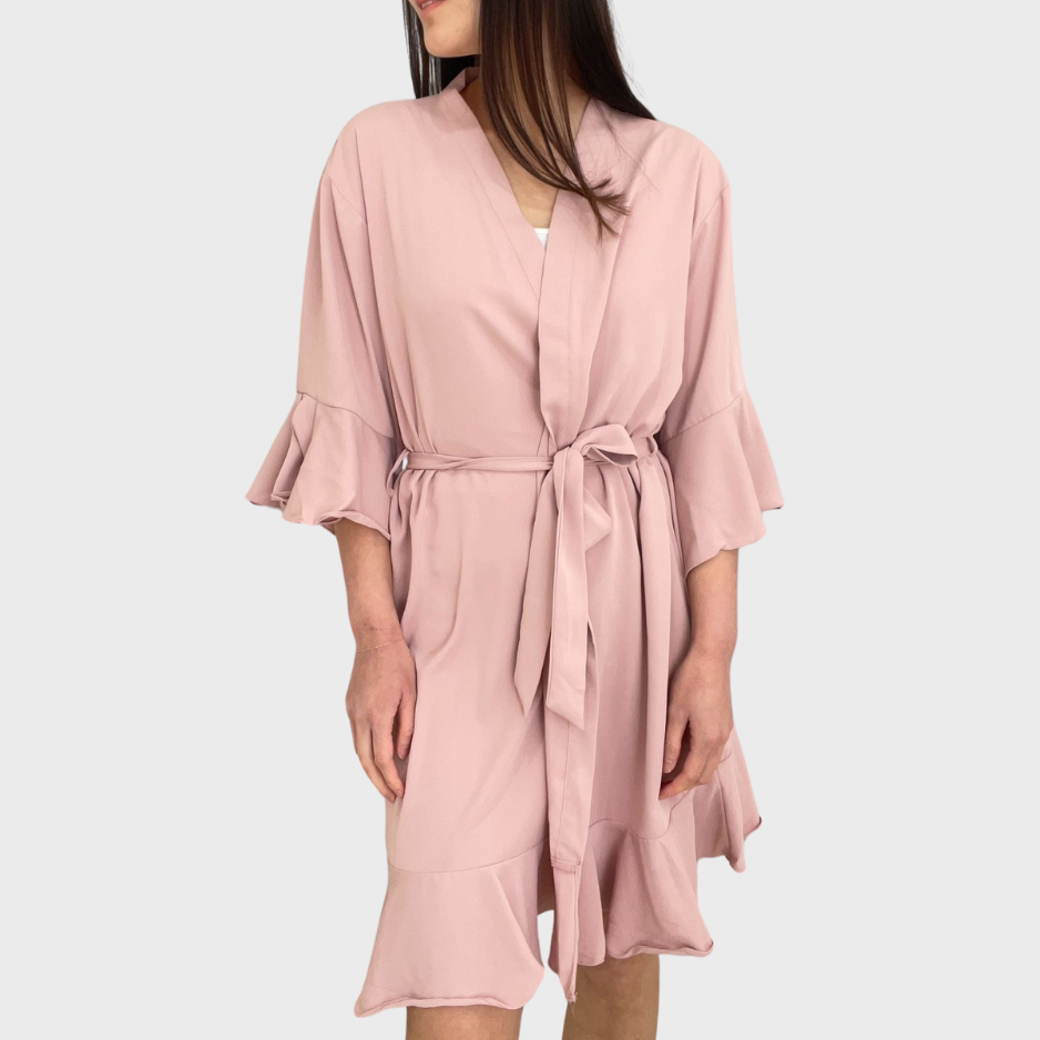 Ruffle Robe