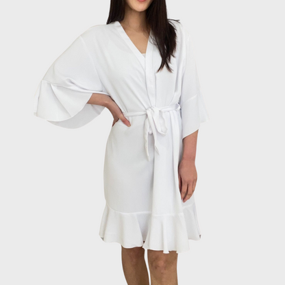 Ruffle Robe